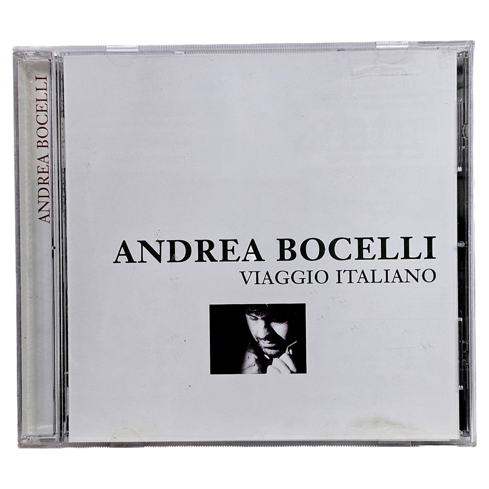 Andrea Bocelli Viaggio Italiano Classical Vocal CD 731453312326 3145331232 EUC